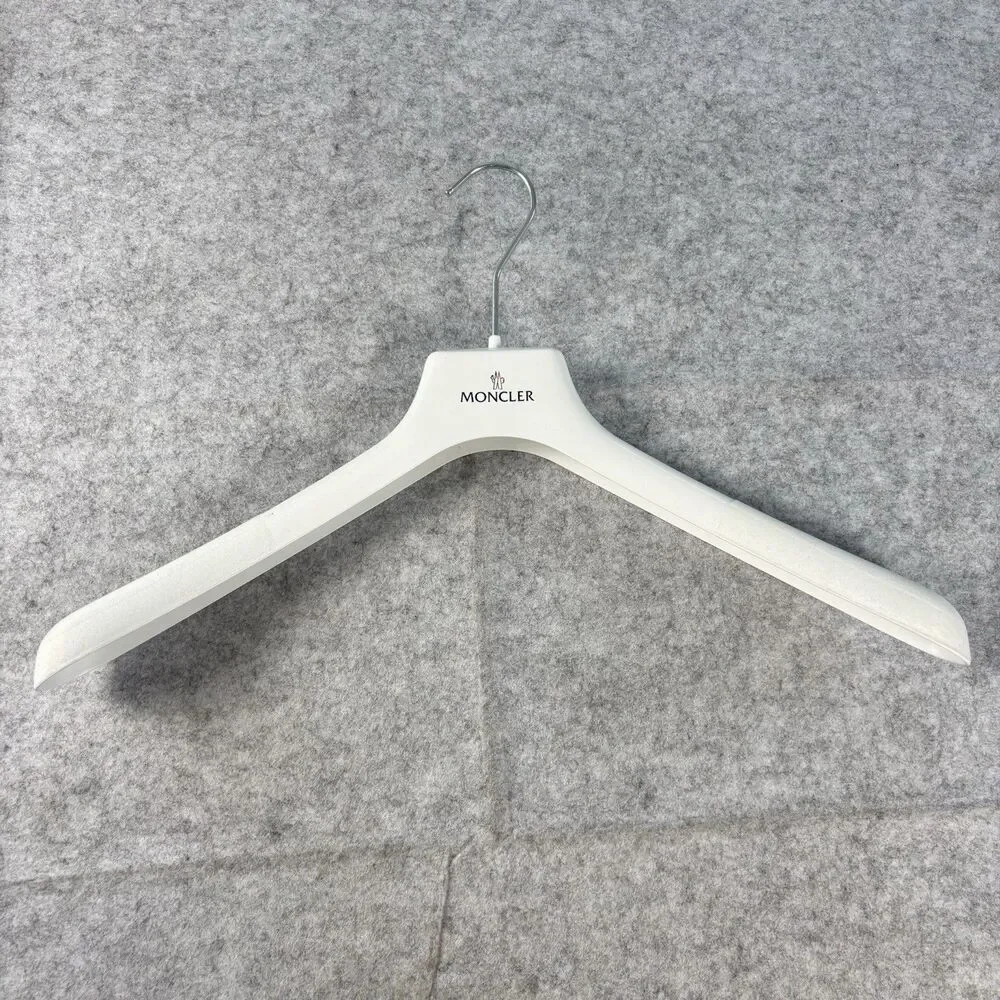 Authentic Moncler White Hanger 18